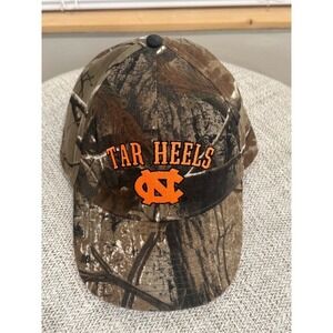 UNC Tar Heels Hat Camouflage NCAA Adjustable Baseball Cap Mens